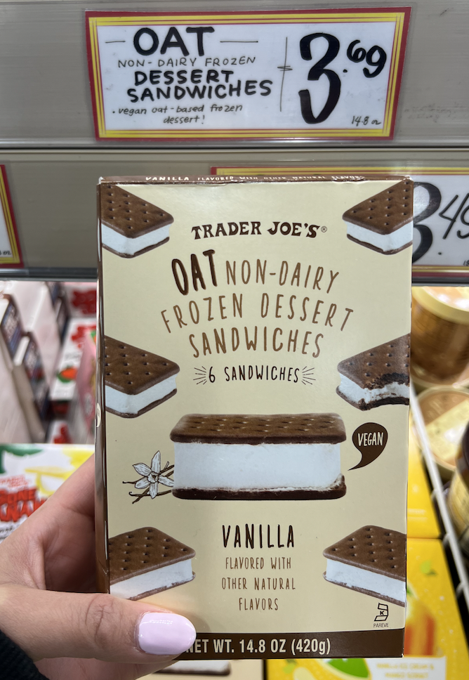 Trader Joe's Oat Sandwiches